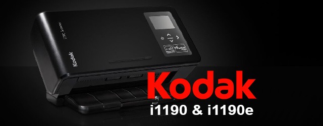 Nova namizna skenerja Kodak i1190 in i1190E