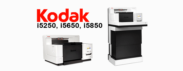 KODAK i5250, i5650 in i5850 produkcijski skenerji